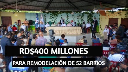 Obras Con Casi RD$400 Millones Inicia Remodelación De 52 Barrios De SDN | Tu Mañana