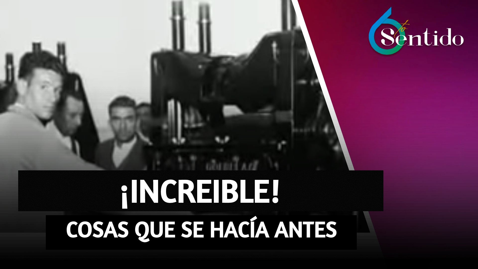 Mira Cómo Era La Lotería Nacional En El Pasado | 6to Sentido