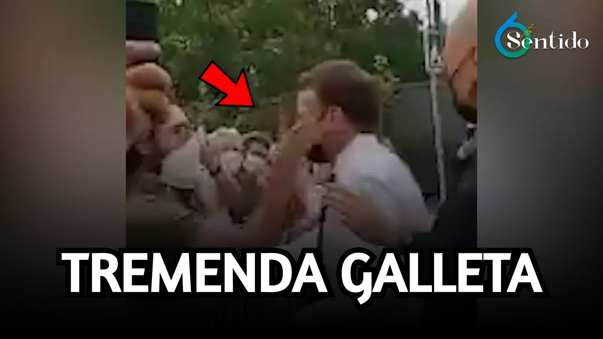 Dan Cachetada A Emmanuel Macron Al Acercarse A Multitud | 6to Sentido