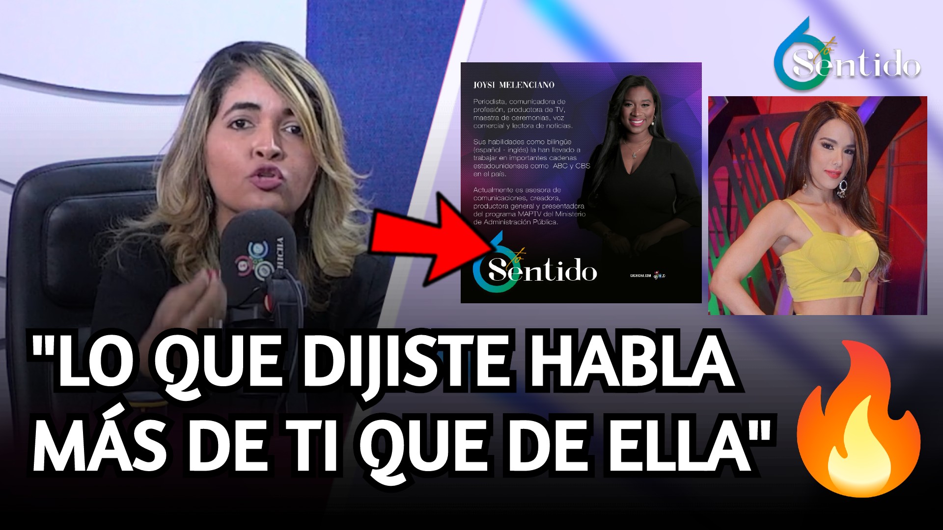 La Periodista Nilda Alaniz Le Responde A Isaura Tavarez | 6to Sentido