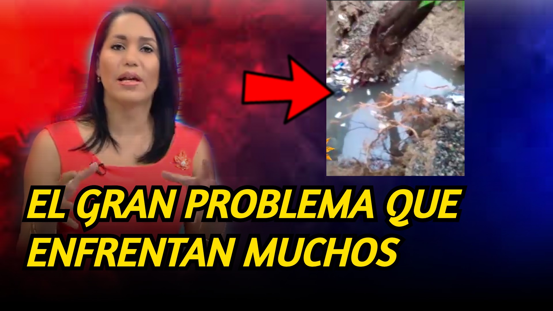 Una Falla De Acueductos De La CAASD Afecta A Familias En Sector De Herrera