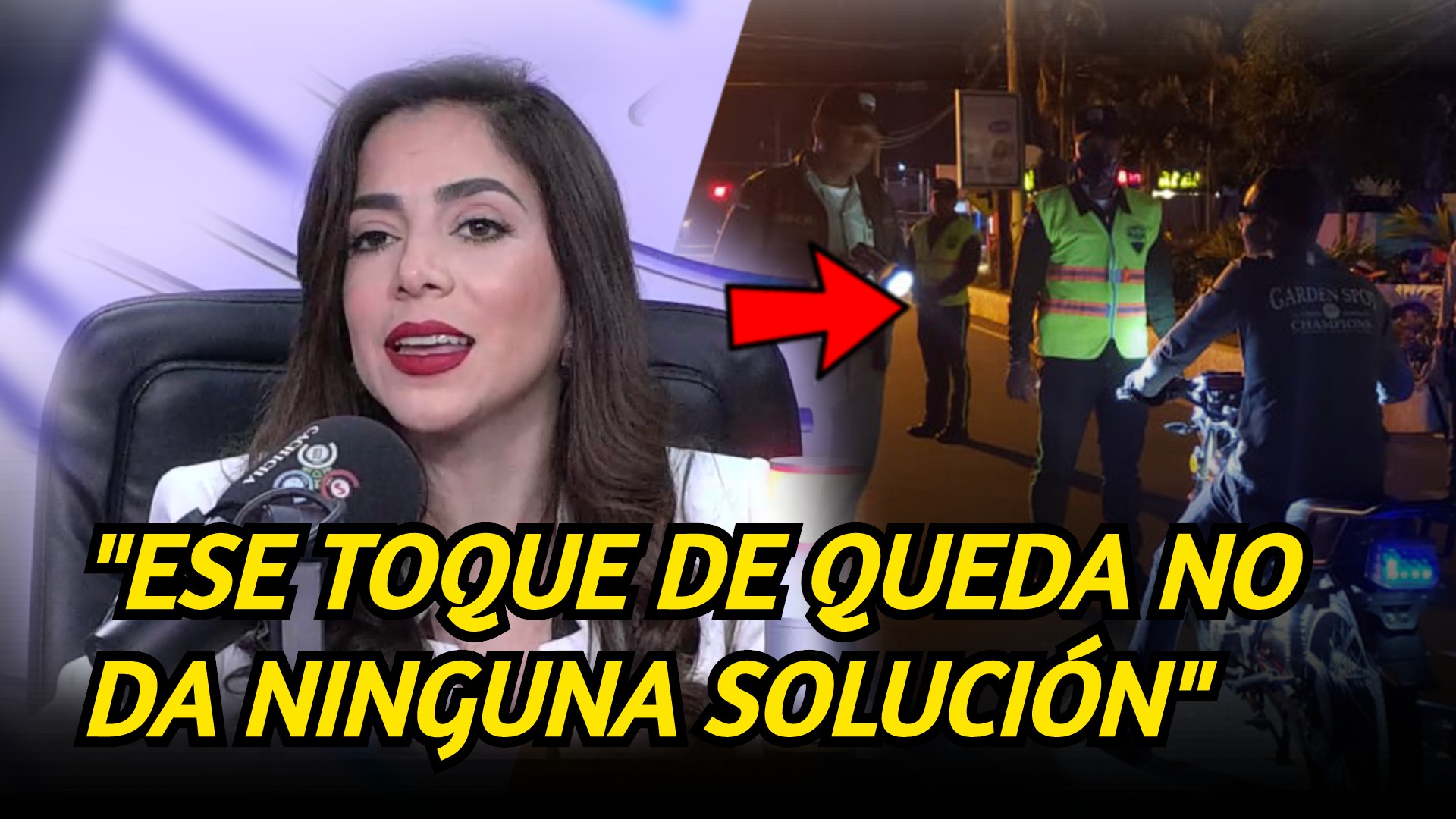 Norisbel Uceta Afirma Ese Toque De Queda Es Estúpido Y No Da Ninguna Solución | 6to Sentido