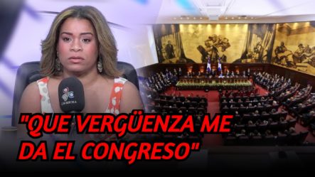 Abril Peña: Que Vergüenza Me Da El Congreso Dominicano | 6to Sentido