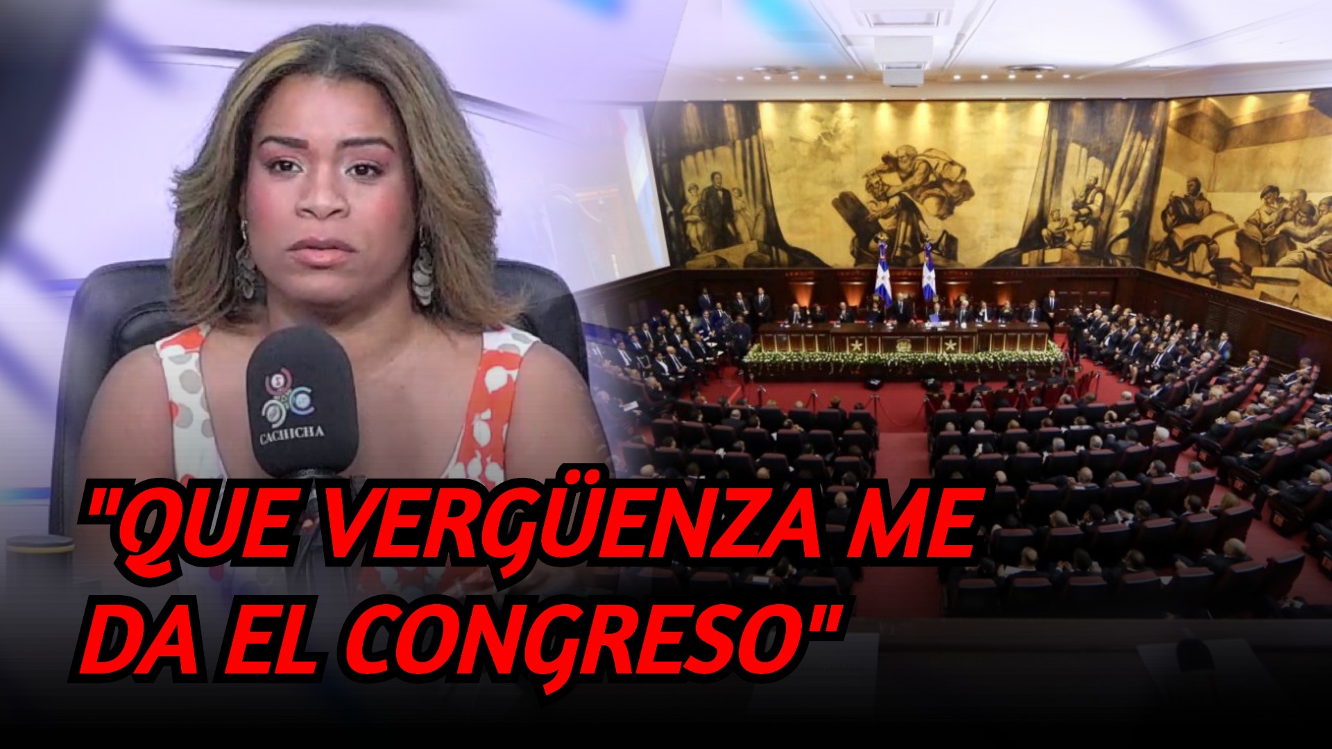 Abril Peña: Que Vergüenza Me Da El Congreso Dominicano | 6to Sentido