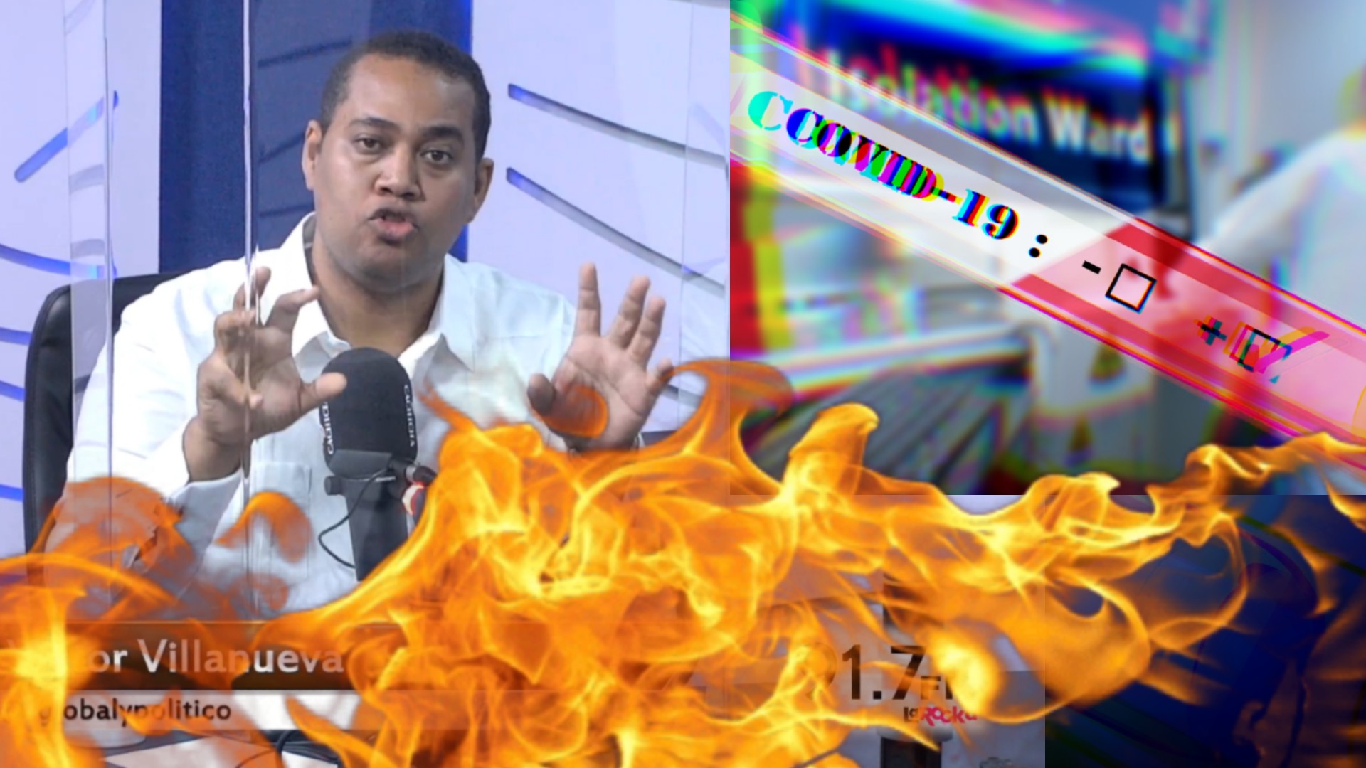 Comunicador Se Traga Al Gobierno. ¿”Para Qué Sirve El Confinamiento”?