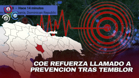 Sismo De 5.0 Grados Sacude Varias Regiones Del País; COE Recuerda Simulacro Nacional De Evacuación Este Jueves