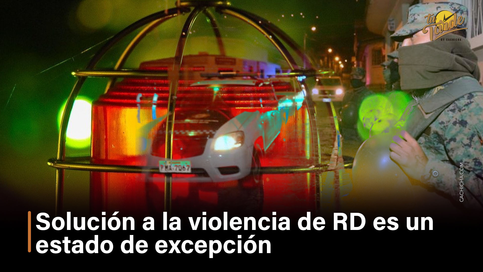 Solución A La Violencia De RD Es Un Estado De Excepción