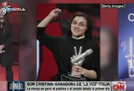 Sor Cristina, Ganadora De The Voice Italia @MarielaCNN