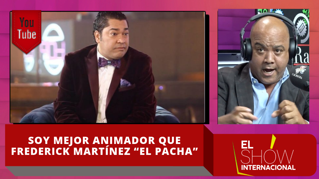 Rafa Calderón Afirma Ser Mejor Presentador Que Frederick Martínez “El Pachá”