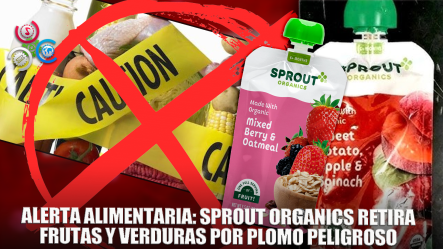 Sprout Organics Retira Del Mercado Bolsa De Frutas Y Verduras Por Contaminación Con Plomo