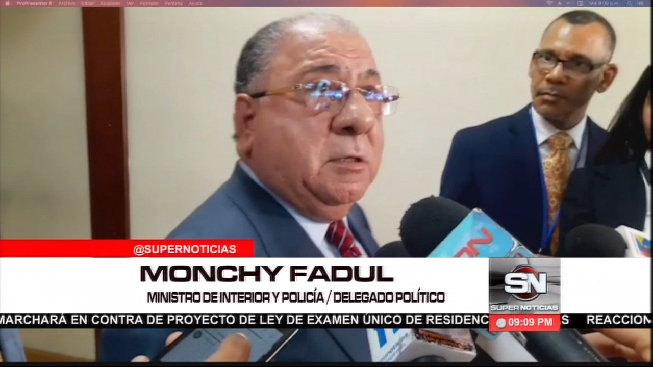 Monchy Fadul Dice “el Que Se Quiera Ir Del Partido Que Se Vaya”