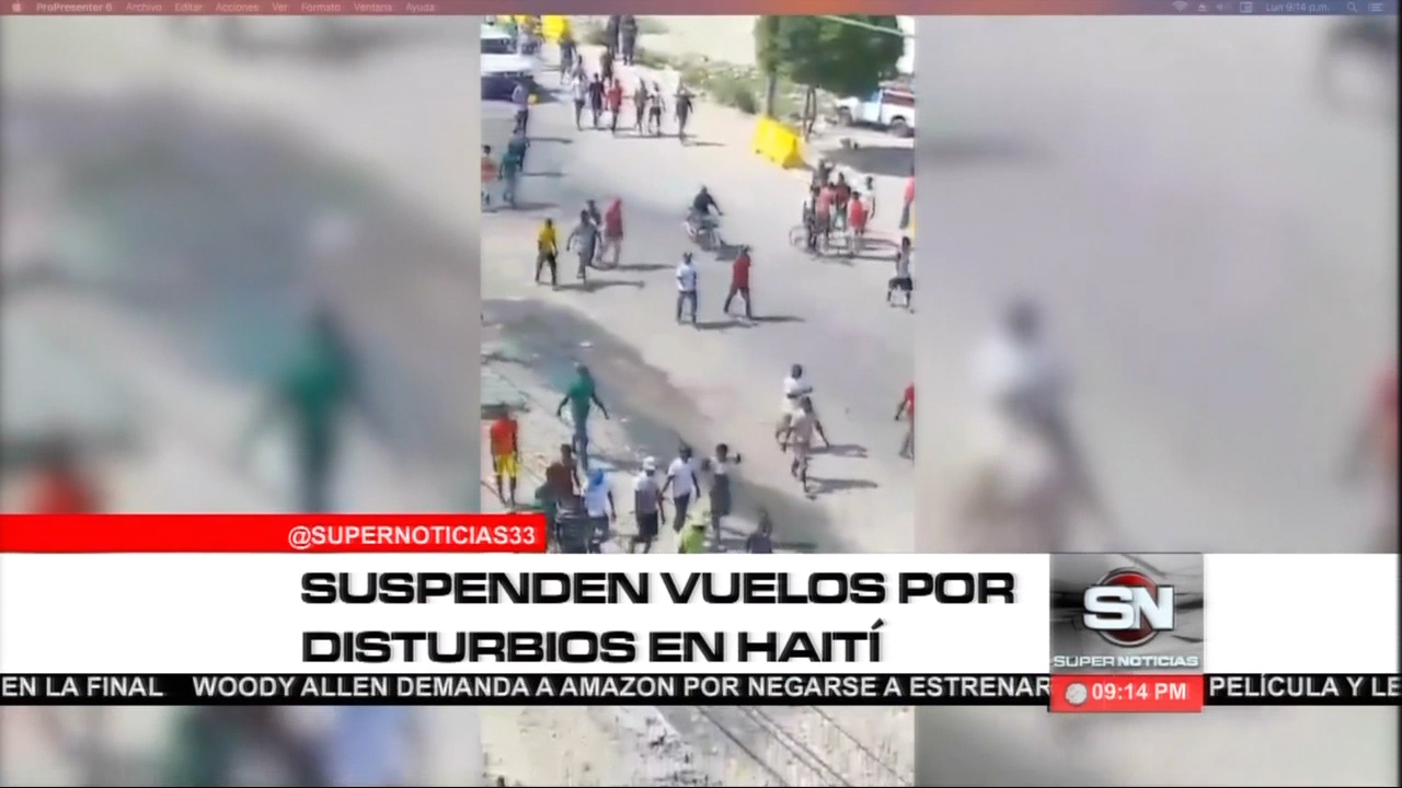 Suspenden Vuelos Por Disturbios En Haití