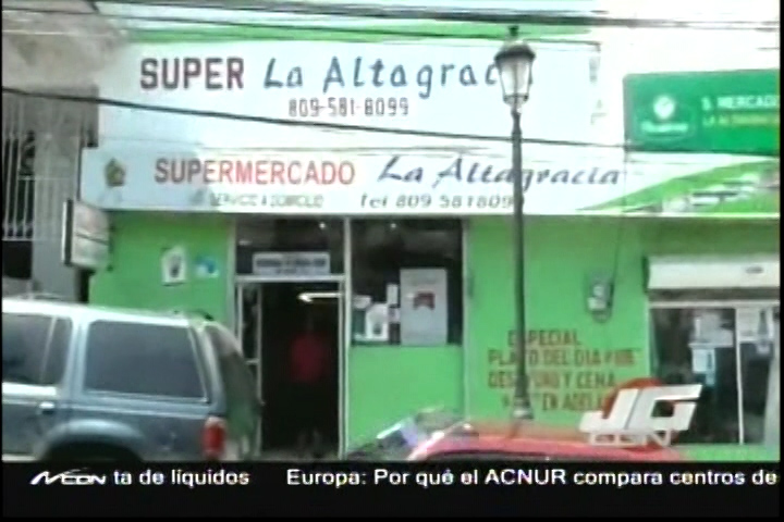 Lo Ultimo… Atracan Supermercado Frente A Frente A Un Cuartel De La Policía En Santiago