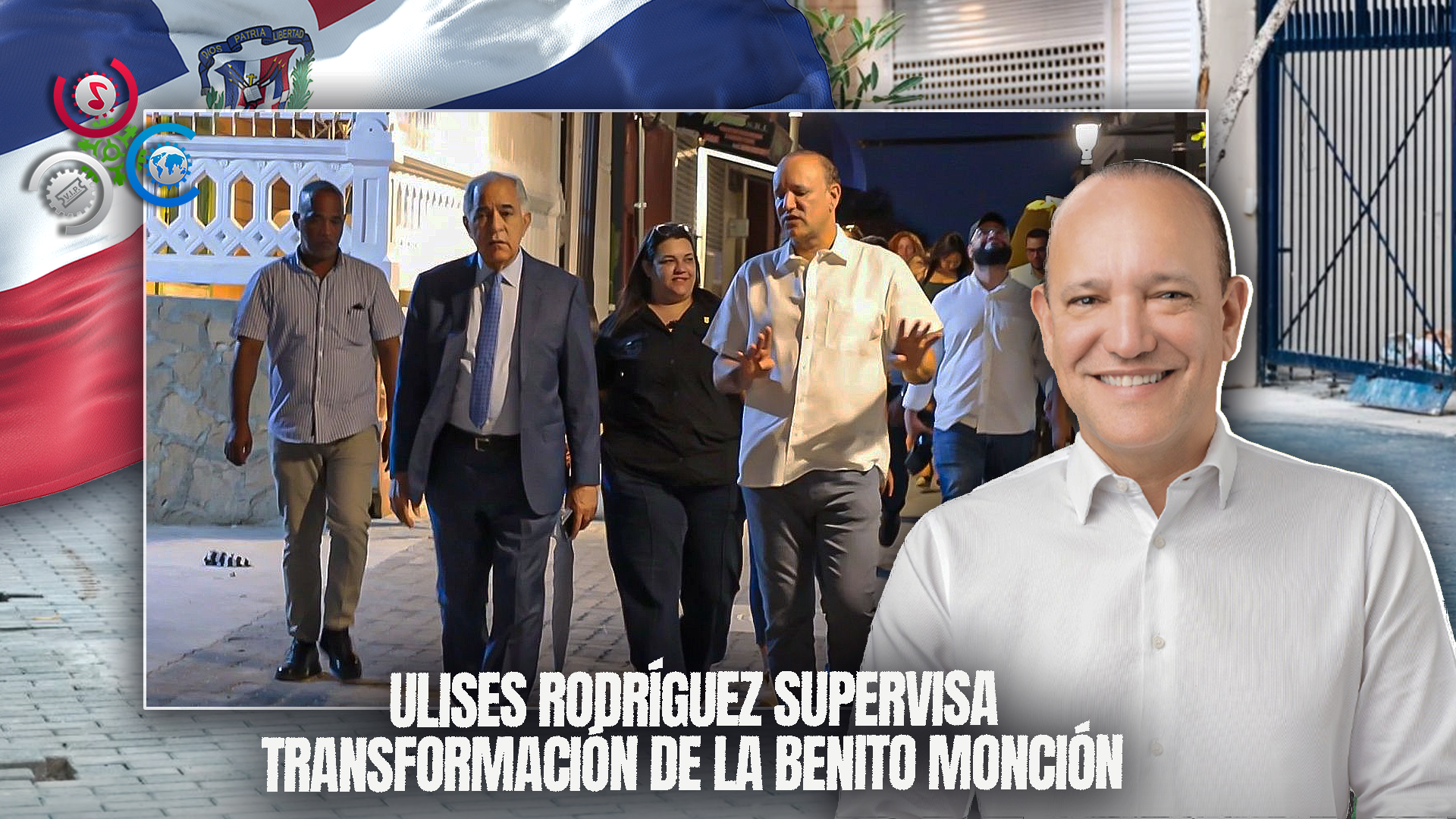 Supervisan Etapa Final De Transformación De La Calle Benito Monción En Santiago