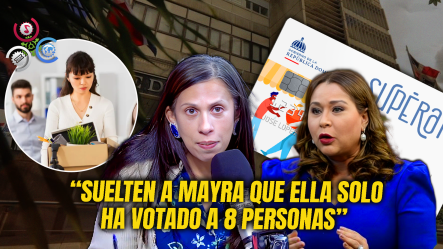 Susana Gautreau: “Dejen A Mayra Jiménez Tranquila, Ella Está Saneando La Nómina De Supérate”
