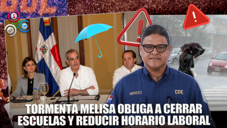 Suspenden Docencia Y Reducen Jornada Laboral Ante El Paso De La Tormenta Melissa