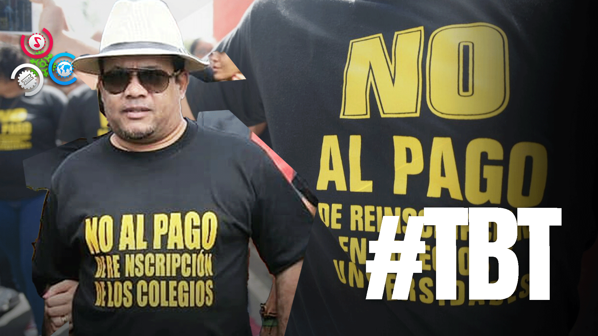 “El Torito” Lidera Marcha Contra El Cobro De Reinscripción En Colegios Y Universidades