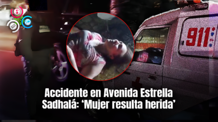 Mujer Herida Tras Ser Atropellada En La Avenida Estrella Sadhalá Frente A Cerro Alto