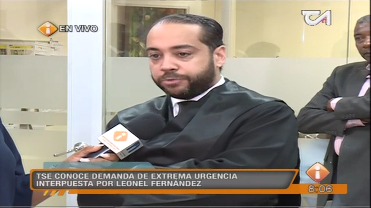 TSE Conoce Demanda De Extrema Urgencia Interpuesta Por Leonel Fernández