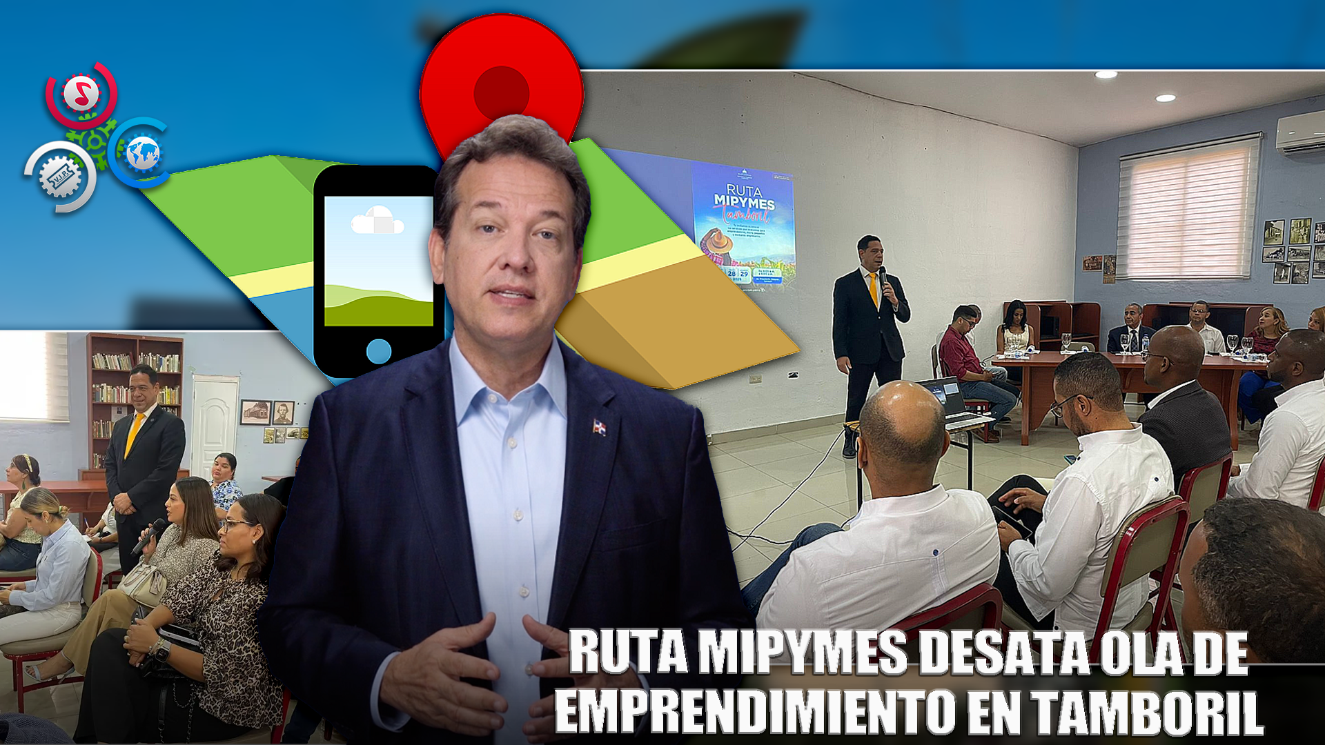 Tamboril: Decenas De Productores Exhiben Productos En Ruta Mipymes