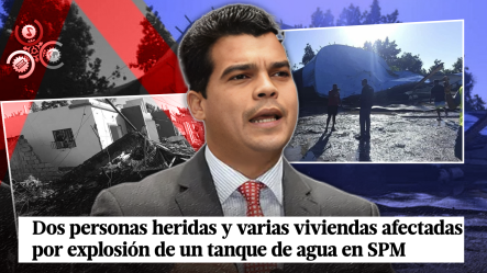 Tanque De Agua Se Desploma En San Pedro Y Causa Daños Materiales; INAPA Investiga Caso