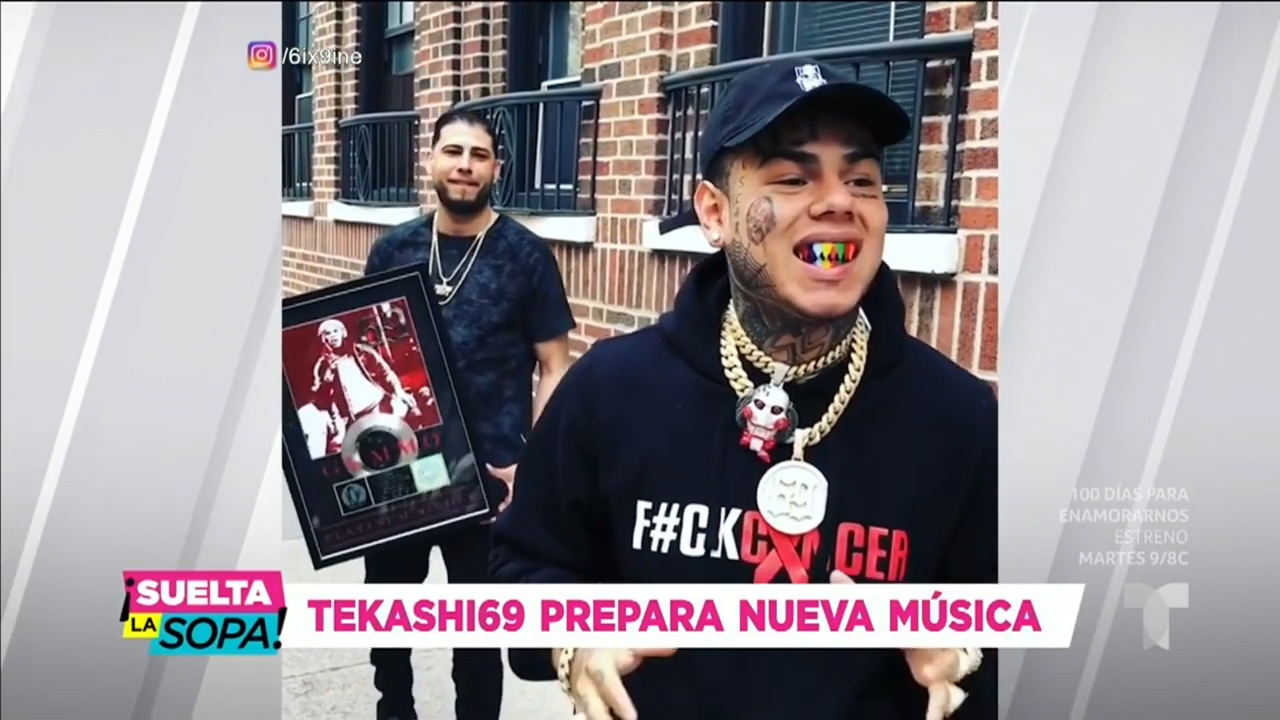 Mira Como Es Que Tekashi69 Está Preparando Música Nueva