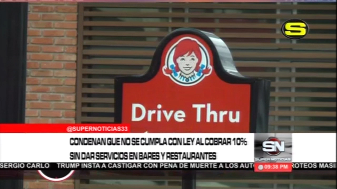 Ciudadanos Condenan Que No Se Cumpla Con Ley Al Cobrar 10% Sin Dar Servicios En Bares Y Restaurantes