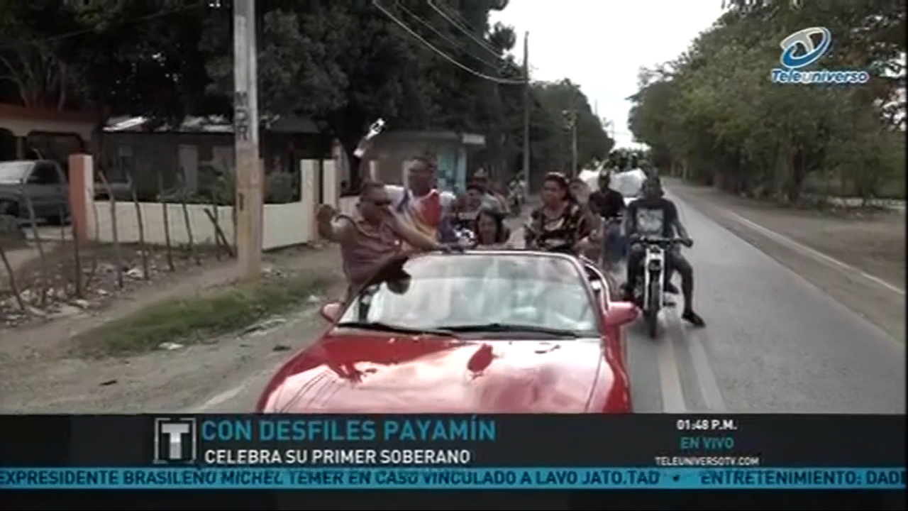 Con Desfiles Payamín Celebra Su Primer Soberano