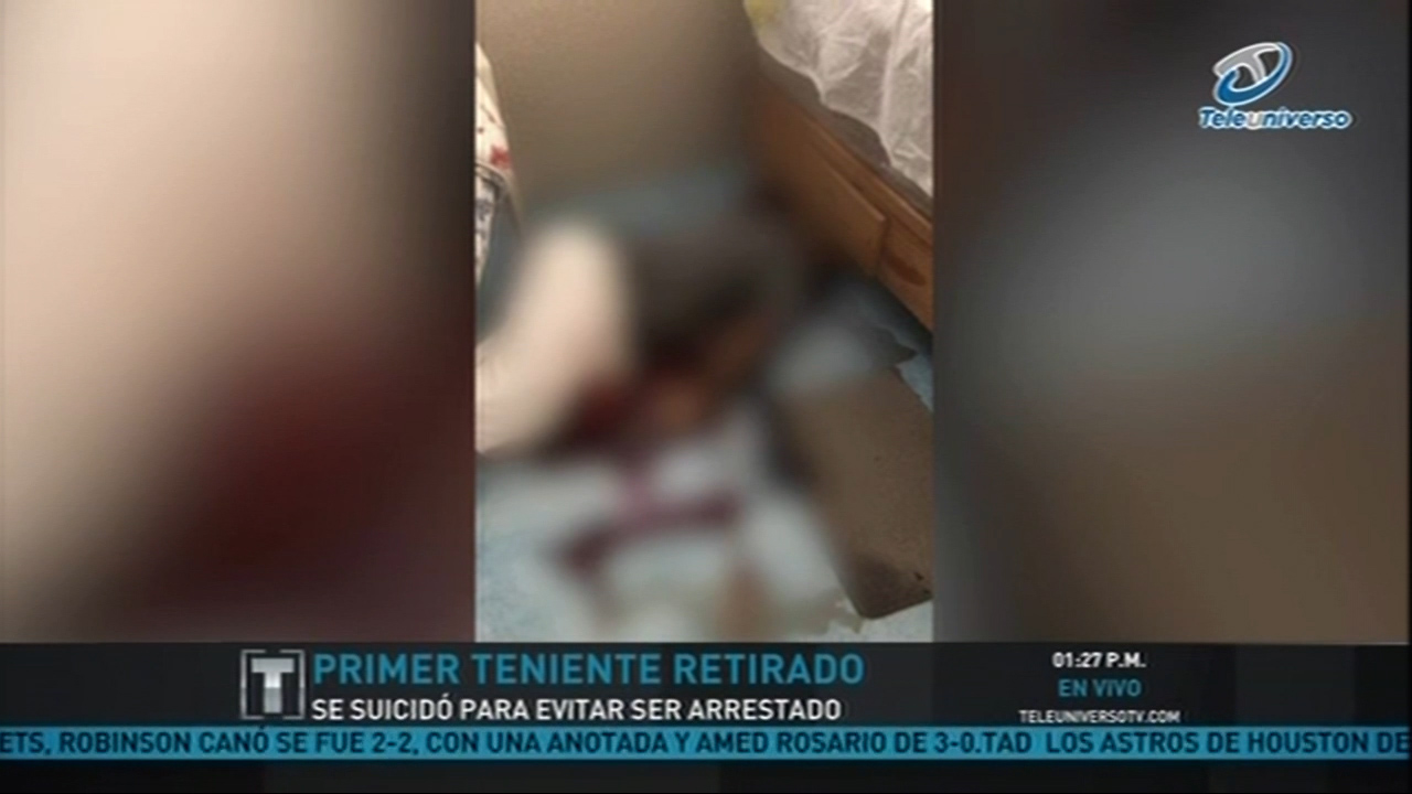 Primer Teniente Retirado Se Suicidó Para Evitar Ser Arrestado