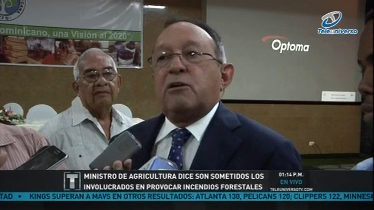 Ministro De Agricultura Dice Son Sometidos Los Involucrados En Provocar Incendios Forestales