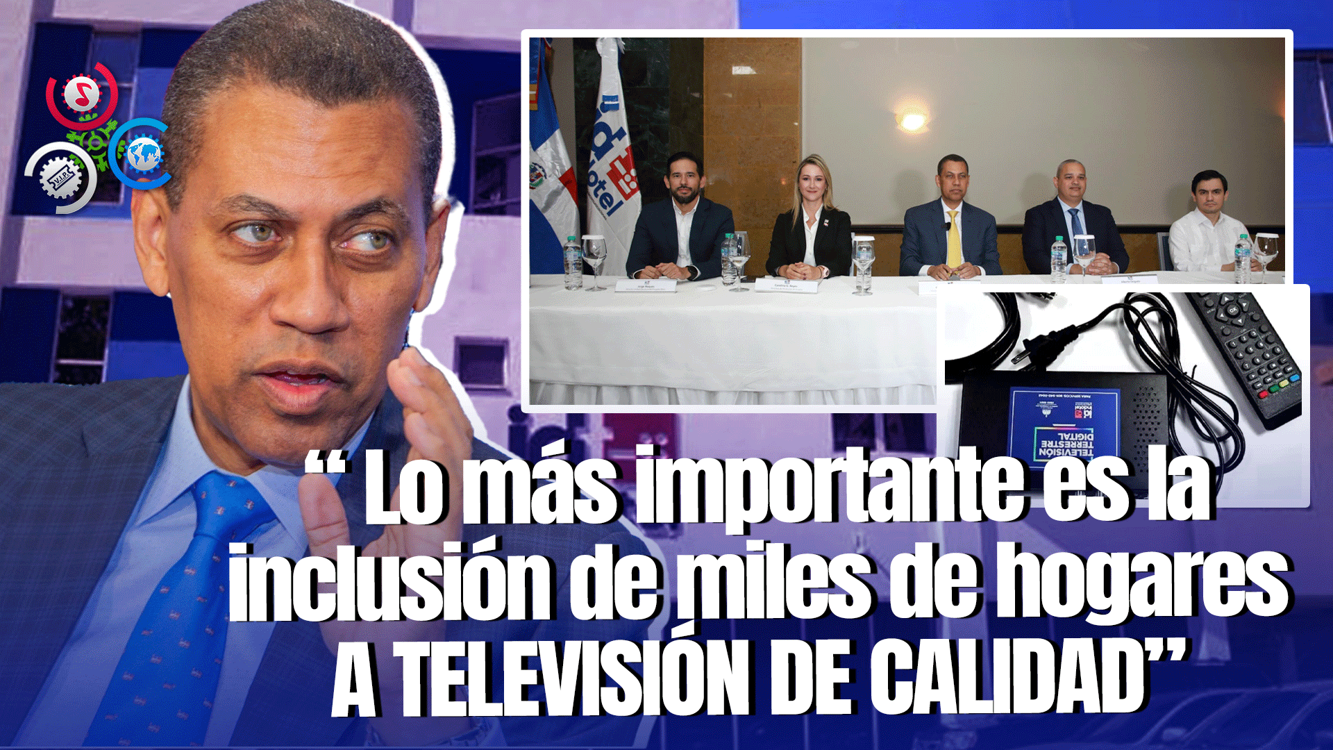 Indotel Inicia Entrega De Cajas Convertidoras Para Televisión Terrestre Digital En El Cibao