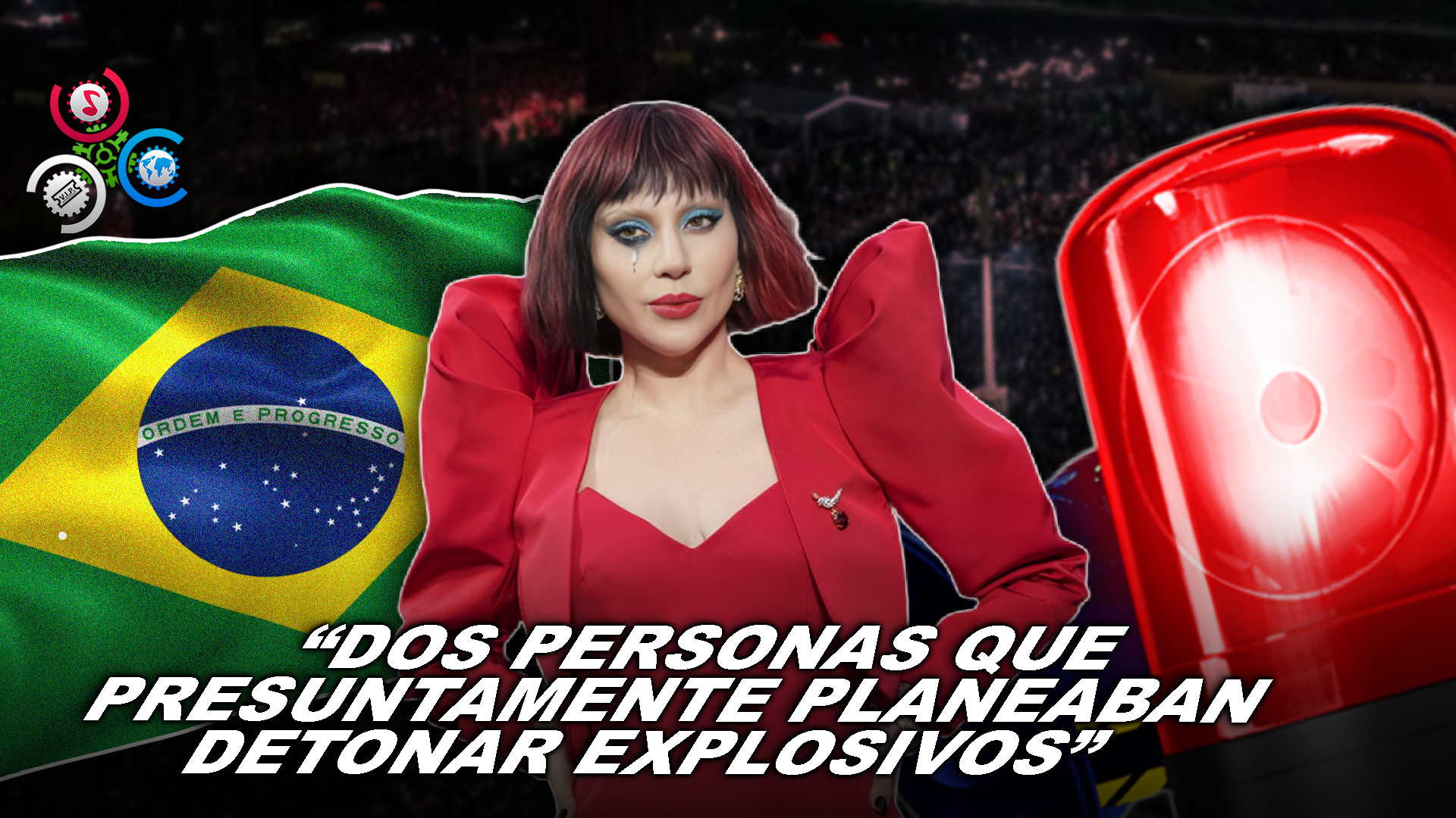 Tensión En Brasil: Policía Impide Ataque Durante Presentación De Lady Gaga