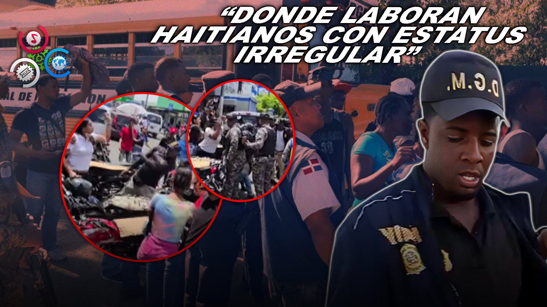 Tensión En Redadas Migratorias: Ciudadanos Dominicanos Agreden A Agentes Del DGM