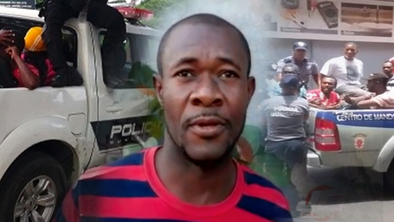 Policías Municipales Raptan Y Despojan De Pertenencias A Ciudadano Haitiano