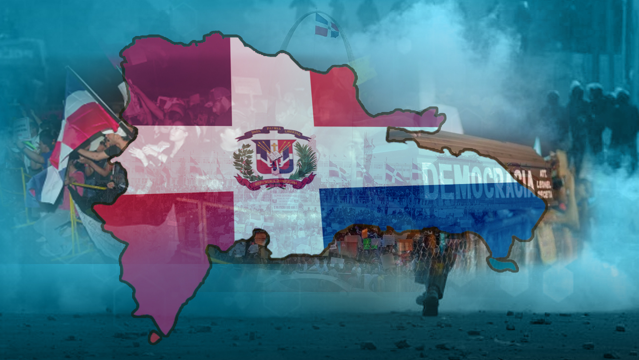 Manifestación Exigiendo Renuncia Del Pleno JCE