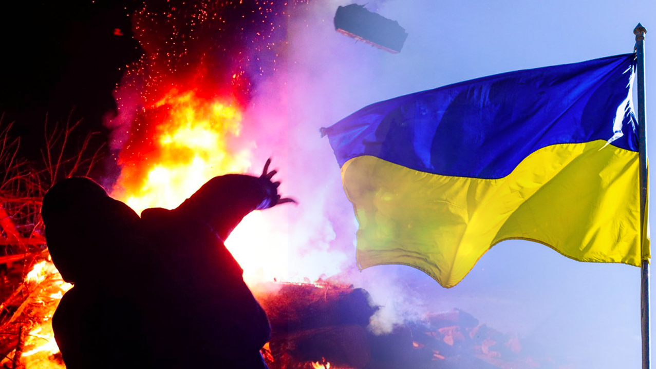 Protesta En Ucrania Contra Los Posibles Infectados De Coronavirus Llegados Desde China