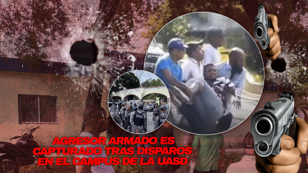 Tiroteo En La UASD Deja Varias Personas Heridas, Incluyendo Personal De Seguridad