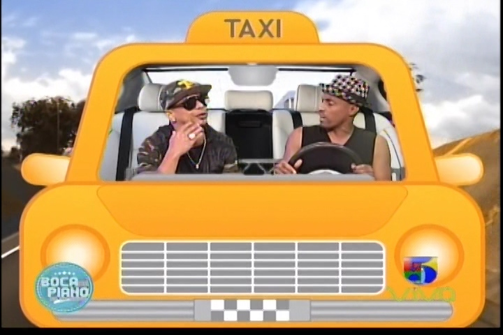 Tito Swing En El Taxi «Boca De Piano Es Un Show»