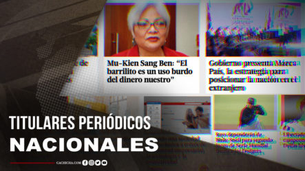 Titulares Periódicos Nacionales | 21 De Octubre 2020