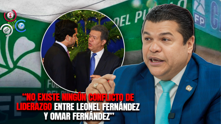 Tobías Crespo Asegura En La Fuerza Del Pueblo No Hay Crisis De Liderazgo Entre Leonel Fernández Y Omar Fernández