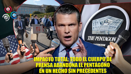 Todo El Cuerpo De Prensa Abandona El Pentágono: Un Giro Inédito En EE. UU.