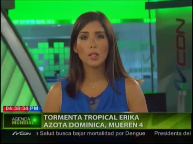 Tormenta Tropical Erika Azota La Isla De Dominica Deja Cuatro Fallecidos Y Varios Desaparecidos