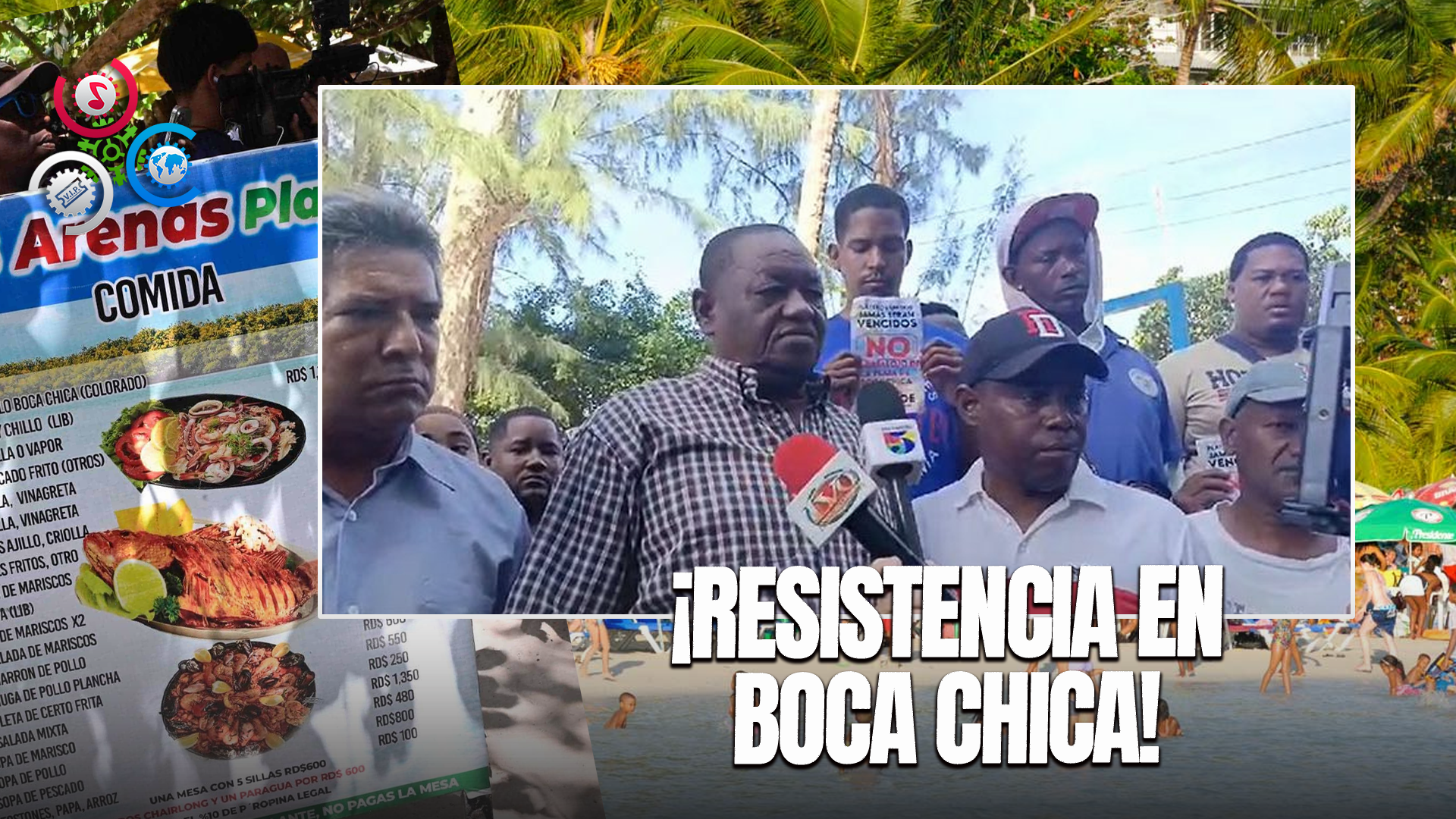 Trabajadores Playeros Rechazan Desalojos De La Alcaldía De Boca Chica