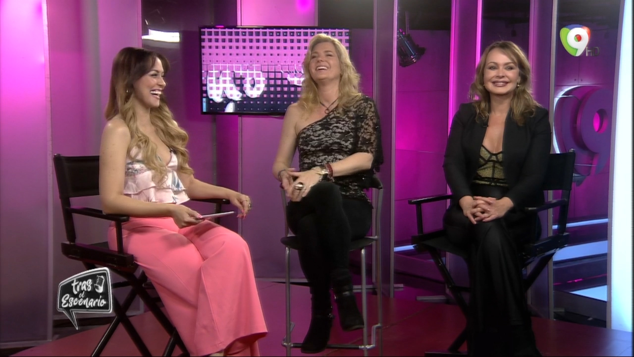 Conversando Con Gabriela Spanic Y Sonya Smith Junto A Magnolia Kasse- Tras El Escenario