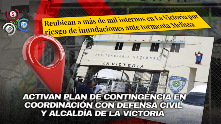 Trasladan A Más De Mil Internos De La Victoria Por Riesgo De Inundaciones Ante Tormenta Melissa