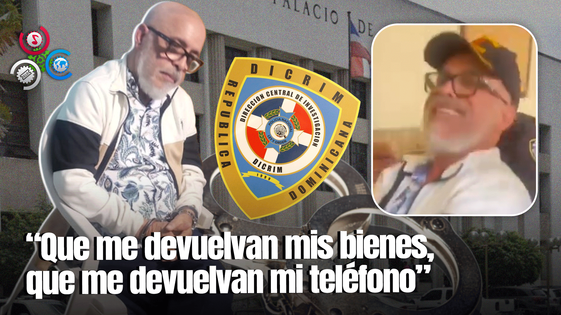 Trasladan Al Detective Ángel Martínez Hacia La Fiscalía Del DN Para Conocer Medida De Coerción