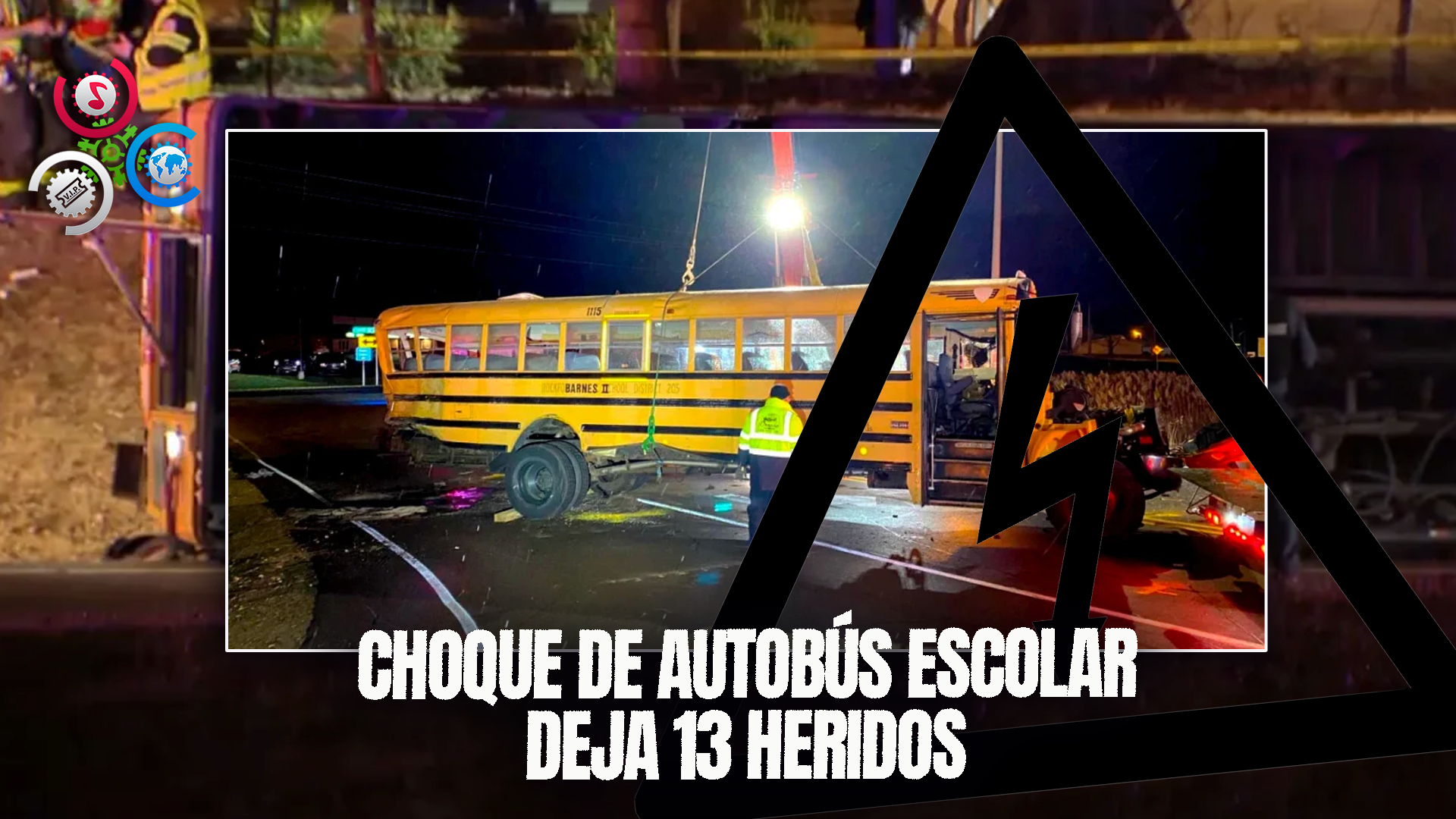 Trece Personas Heridas En El Choque De Un Autobús Escolar En Nueva Jersey