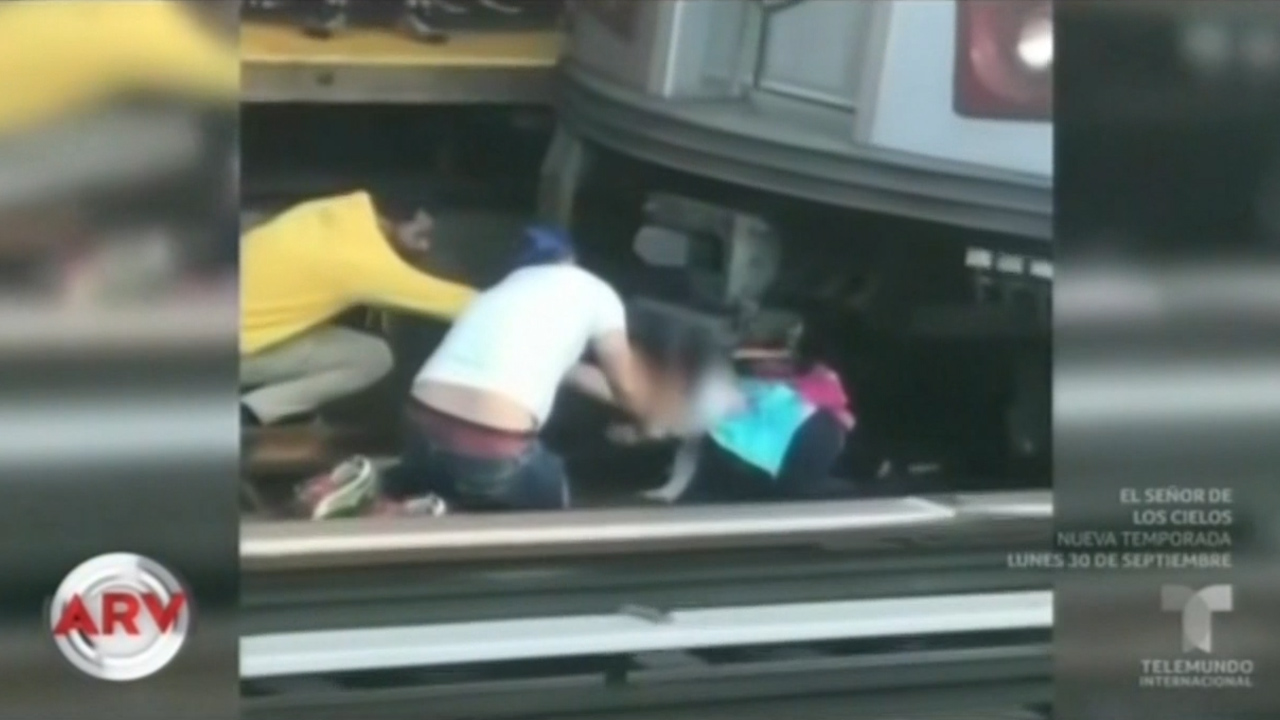 Aseguran Que El Padre Que Se Lanzó A Las Vías Del Tren Sufría De Depresión