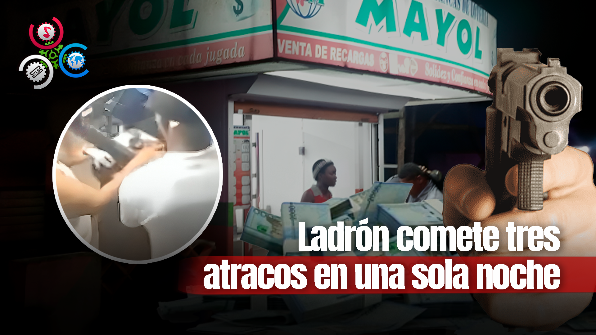 Antisocial Irrumpe Banca De Lotería Y Realiza Al Menos Tres Atracos En Puerto Plata