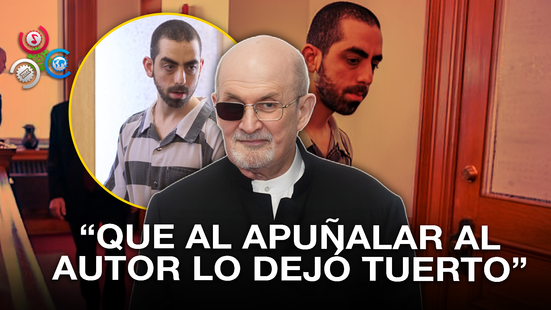 Tribunal Impone 25 Años De Cárcel A Hombre Que Intentó Matar A Salman Rushdie